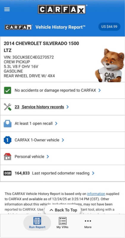 2014 Chevrolet Silverado 1500