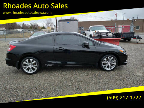 2012 Honda Civic for sale at Rhoades Auto Sales in Spokane Valley WA