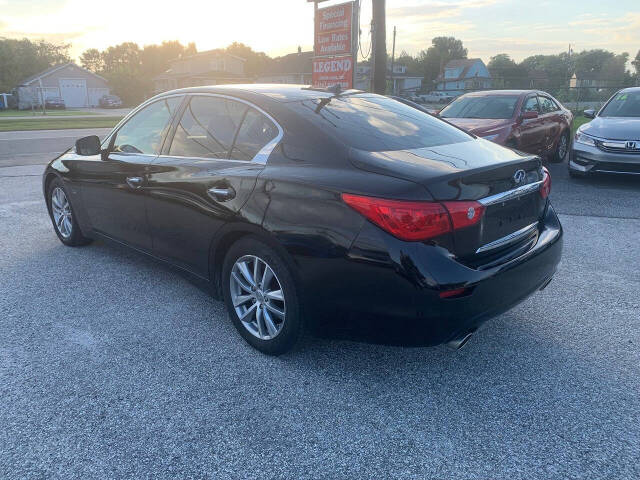 2016 INFINITI Q50 for sale at Legend Motor Car Inc in Baltimore, MD