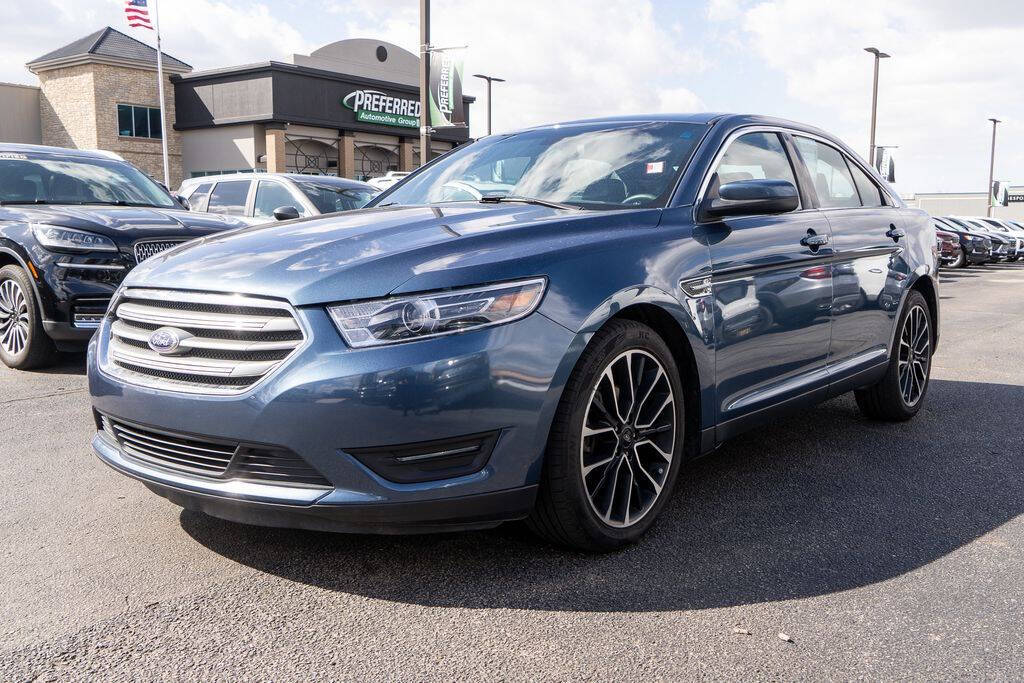 Blue 2019 Ford Taurus SEL AWD SEL 4dr Sedan 1