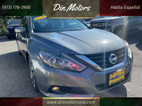 2016 Nissan Altima for sale at Din Motors in Passaic NJ