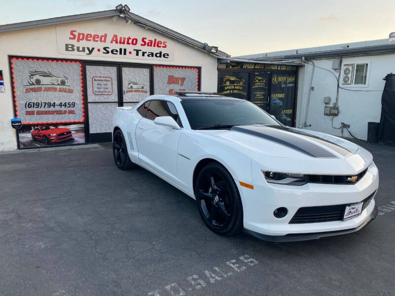 2015 Chevrolet Camaro for sale at Speed Auto Sales in El Cajon CA