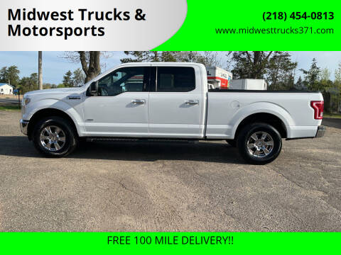 2015 Ford F-150 for sale at Midwest Trucks & Motorsports in Merrifield MN