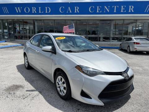 2017 Toyota Corolla for sale at WORLD CAR CENTER & FINANCING LLC in Kissimmee FL