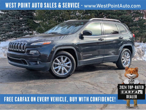 2015 Jeep Cherokee for sale at West Point Auto Sales & Service in Mattawan MI