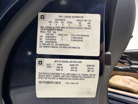 2000 Chevrolet Corvette