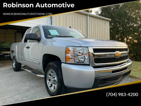 2011 Chevrolet Silverado 1500 for sale at Robinson Automotive in Albemarle NC