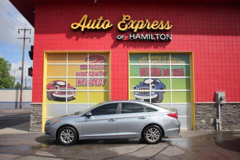 2015 Hyundai Sonata for sale at AUTO EXPRESS OF HAMILTON LLC in Hamilton OH