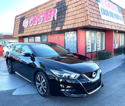 2017 Nissan Maxima for sale at CARSTER in Huntington Beach CA
