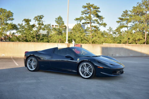 2014 Ferrari 458 Spider for sale at AUTODYNAMICA in Spring TX