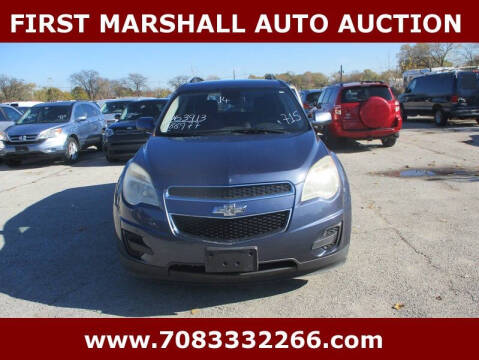 2014 Chevrolet Equinox for sale at First Marshall Auto Auction in Harvey IL