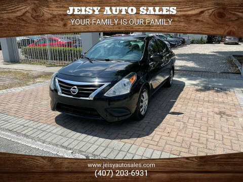 2015 Nissan Versa for sale at JEISY AUTO SALES in Orlando FL