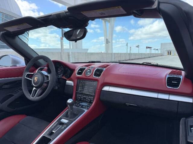 2016 Porsche Boxster Spyder