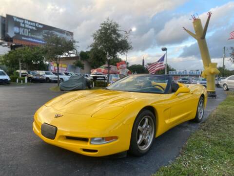2000 Chevrolet Corvette for sale at KD's Auto Sales in Pompano Beach FL