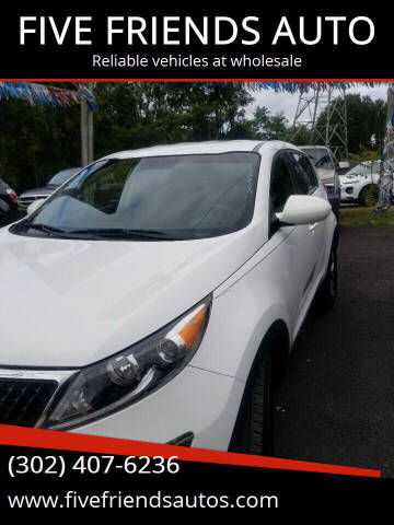 2014 Kia Sportage for sale at FIVE FRIENDS AUTO in Wilmington DE