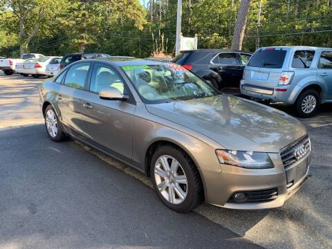 2010 Audi A4 for sale at MBM Auto Sales and Service - Lot A in East Sandwich MA