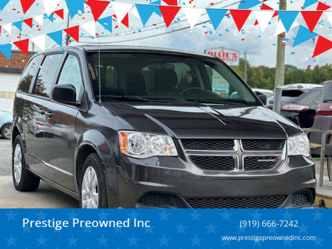 2018 Dodge Grand Caravan for sale at Prestige Preowned Inc in Burlington NC