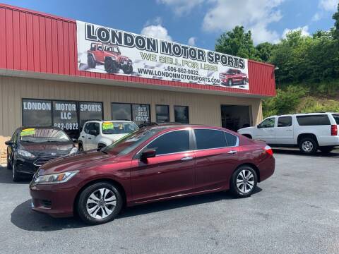 2013 Honda Accord for sale at London Motor Sports, LLC in London KY
