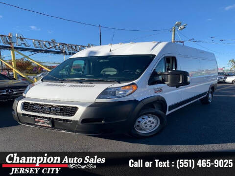 2021 RAM ProMaster for sale at CHAMPION AUTO SALES OF JERSEY CITY in Jersey City NJ