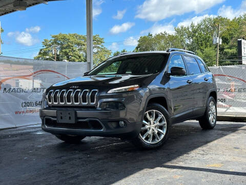 2017 Jeep Cherokee for sale at MAGIC AUTO SALES in Little Ferry NJ