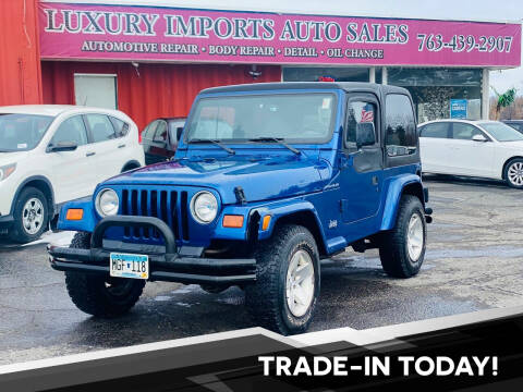 1997 Jeep Wrangler for sale at LUXURY IMPORTS AUTO SALES INC in North Branch MN
