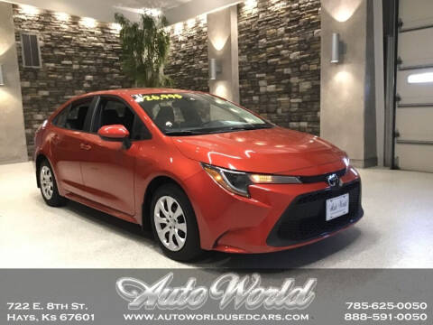 2021 Toyota Corolla for sale at Auto World Used Cars in Hays KS