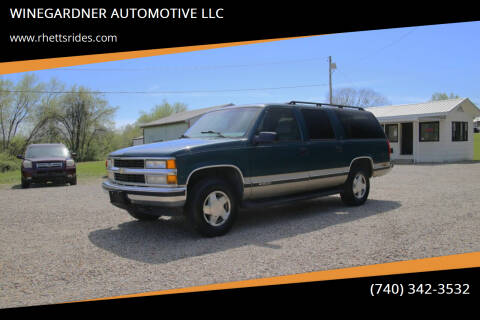 1999 Chevrolet Suburban for sale at WINEGARDNER AUTOMOTIVE LLC in New Lexington OH