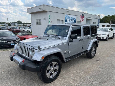 2016 Jeep Wrangler Unlimited for sale at Mountain Motors LLC in Spartanburg SC