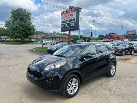 2017 Kia Sportage for sale at Unlimited Auto Group in West Chester OH