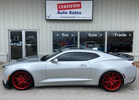 2016 Chevrolet Camaro for sale at Certified Auto Sales in Des Moines IA