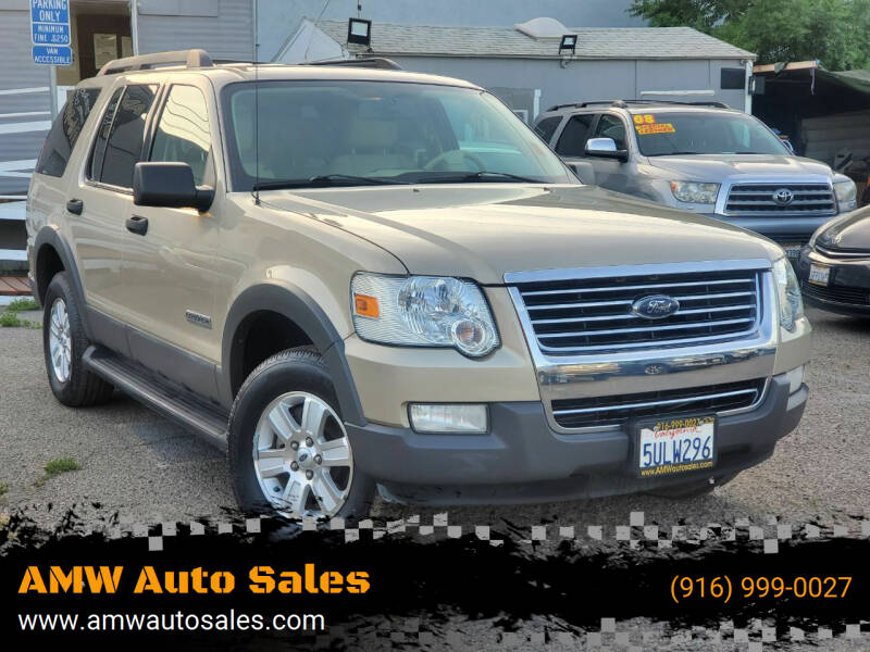 2006 Ford Explorer for sale at AMW Auto Sales in Sacramento CA