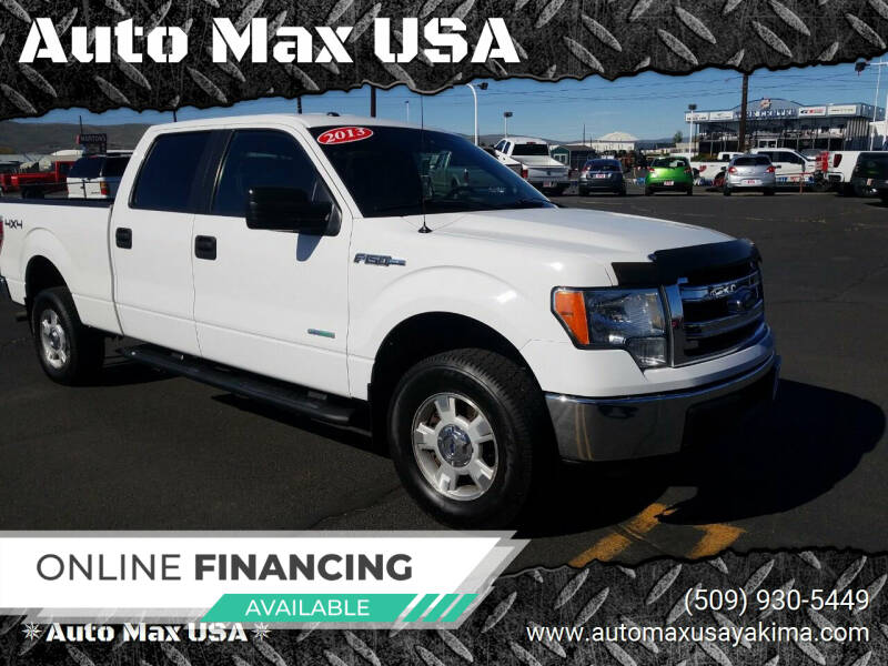 2013 Ford F-150 for sale at Auto Max USA in Yakima WA