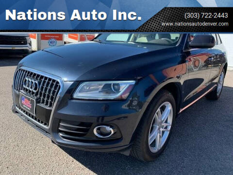 2015 Audi Q5 for sale at Nations Auto Inc. in Denver CO