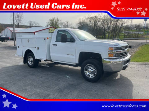 2015 Chevrolet Silverado 2500HD for sale at Lovett Used Cars Inc. in Spencer IN