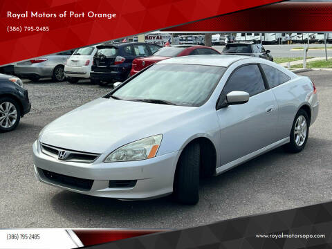 2007 Honda Accord for sale at Royal Motors of Port Orange in Port Orange FL