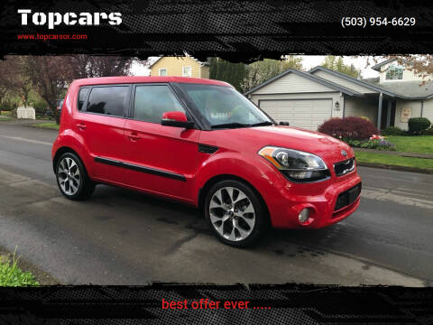 2013 Kia Soul for sale at Topcars in Wilsonville OR