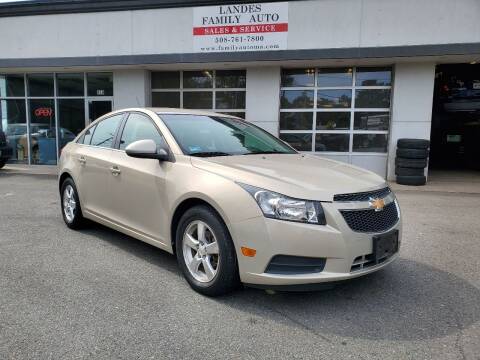 2011 Chevrolet Cruze for sale at Landes Family Auto Sales in Attleboro MA