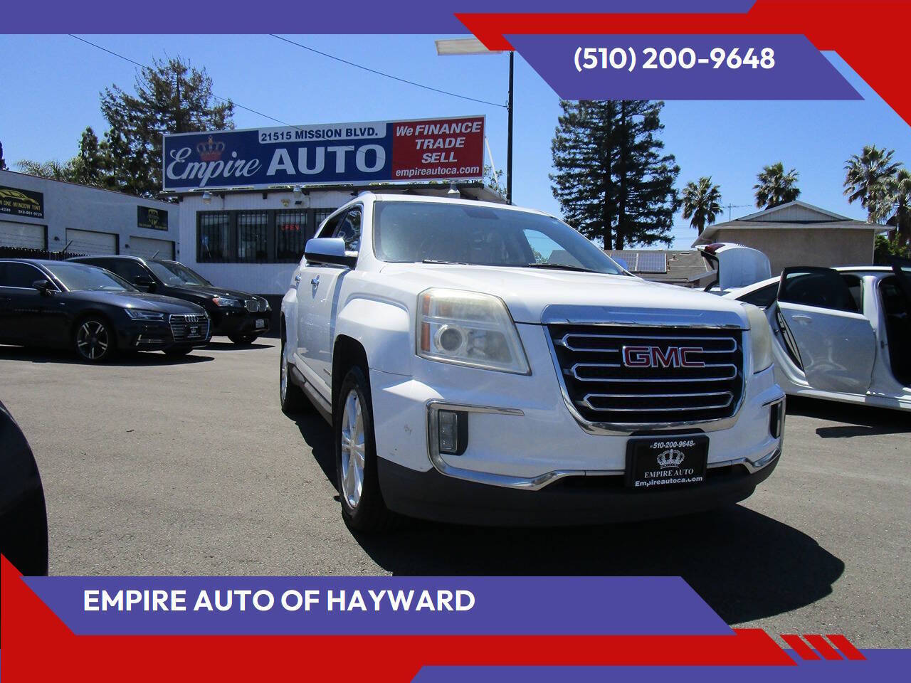 Off white 2017 GMC Terrain SLT SLT 4dr SUV 1