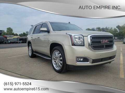 2015 GMC Yukon for sale at Auto Empire Inc. in Murfreesboro TN