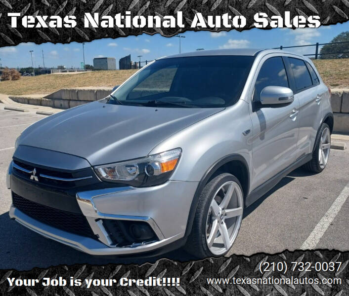 2018 Mitsubishi Outlander Sport for sale at Texas National Auto Sales in San Antonio TX