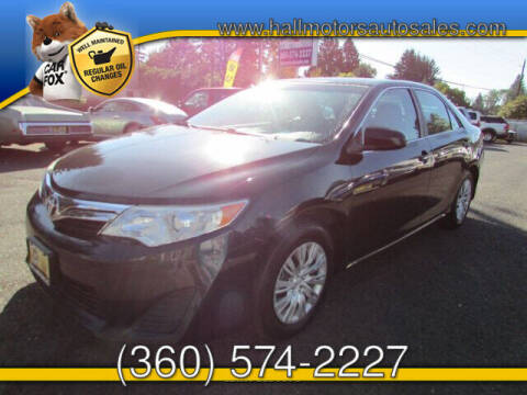 2012 Toyota Camry for sale at Hall Motors LLC in Vancouver WA