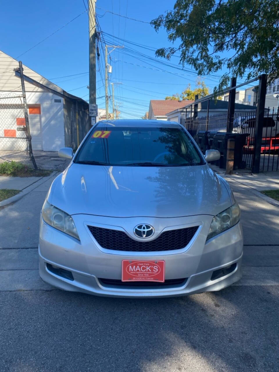 2007 Toyota Camry for sale at Macks Motor Sales in Chicago, IL