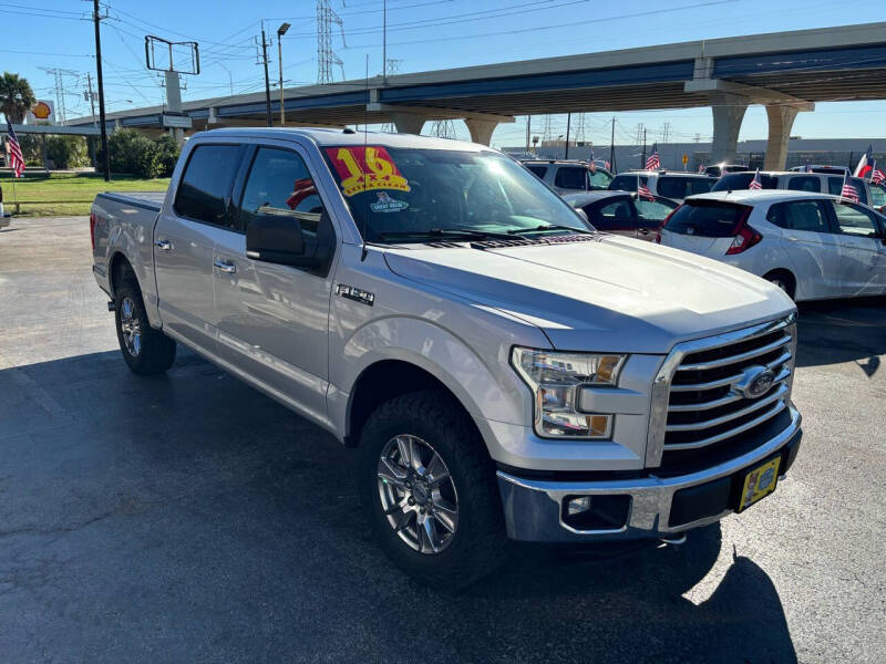 2016 Ford F-150 for sale at Texas 1 Auto Finance in Kemah TX