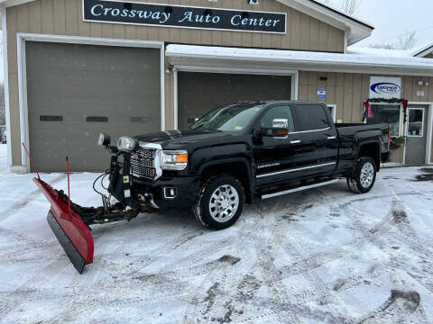 2018 GMC Sierra 2500HD for sale at CROSSWAY AUTO CENTER in East Barre VT