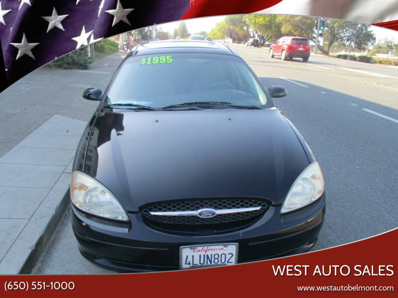 2000 Ford Taurus for sale at West Auto Sales in Belmont CA