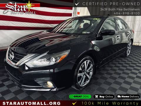 2016 Nissan Altima for sale at STAR AUTO MALL 512 in Bethlehem PA