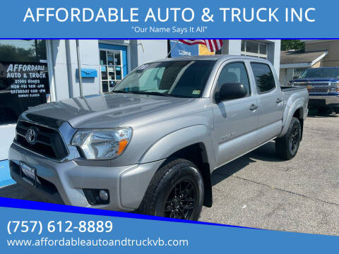 2015 Toyota Tacoma for sale at AFFORDABLE AUTO & TRUCK INC in Virginia Beach VA