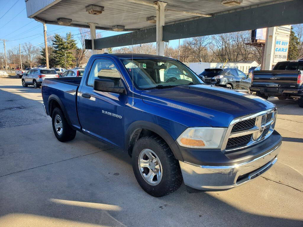 Blue 2011 Ram 1500 ST 1