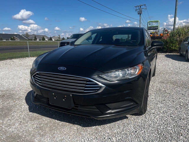 2018 Ford Fusion for sale at Quartz Auto Sales in Indianapolis, IN