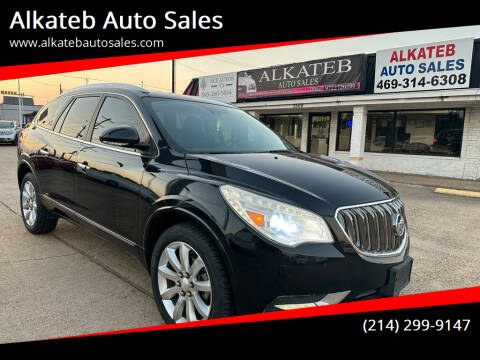 2014 Buick Enclave for sale at Alkateb Auto Sales in Garland TX